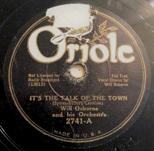 It's the Talk of the Town / Love Is the Sweetest Thing