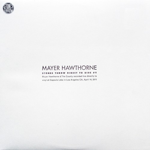 Stones Throw Direct To Disc #1