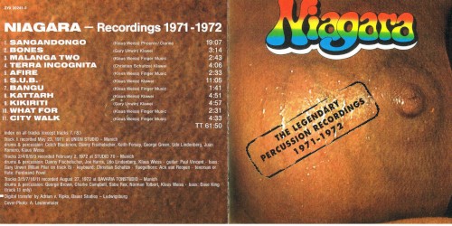 The Legendary Percussion Recordings 1971 - 1972