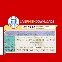 1993-02-09: Auditorium Theatre, Rochester, NY, USA