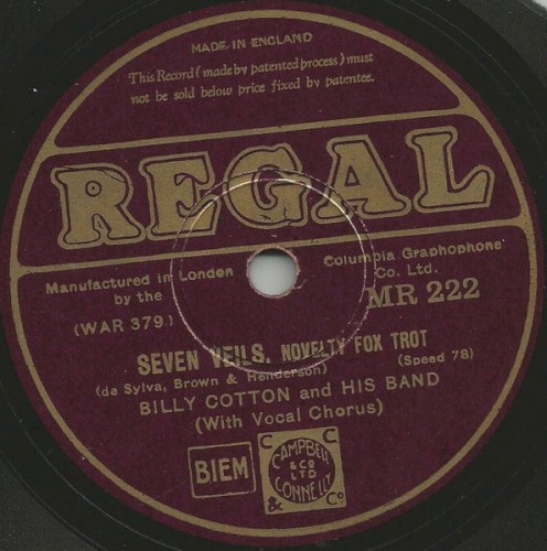 Seven Veils / The Kiss Waltz