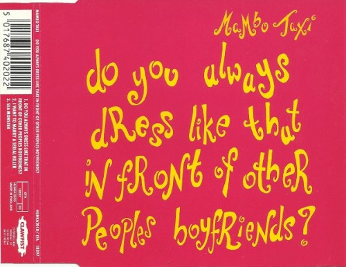 Do You Always Dress Like That in Front of Other Peoples Boyfriends?