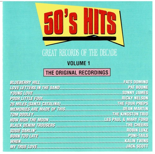 50's Hits: Great Records of the Decade, Volume 1