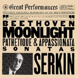 CBS Great Performances, Volume 18: Sonatas Moonlight / Pathetique / Appassionata