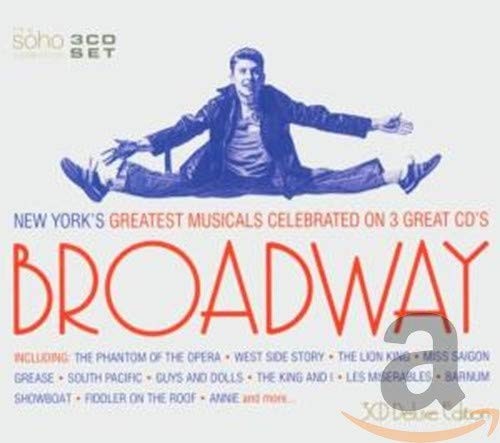 Broadway: New York’s Greatest Musicals Celebrated on 3 Great CD’s