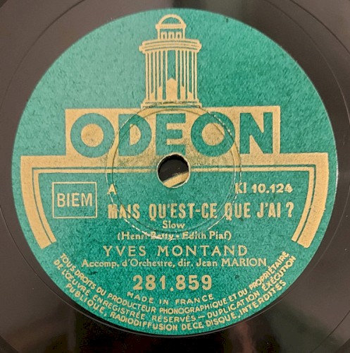 Mais qu’est‐ce que j’ai ? / Ma gosse, ma petite môme