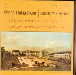 Symphony In G Minor, K. 550 / Symphony In D Major, No. 104