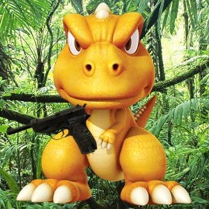 Gon Theme Song but every “Gon” is the Tekken 3 announcer saying Gon/GUN