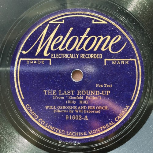 The Last Round-Up / Home on the Range