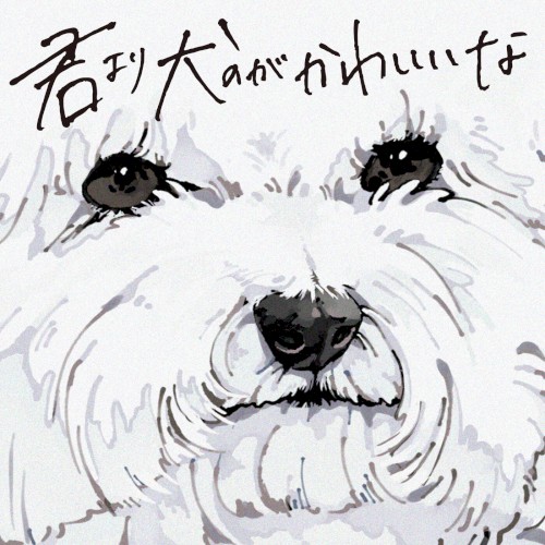 君より犬のがかわいいな