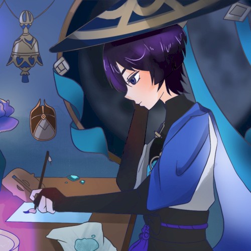 study with scaramouche