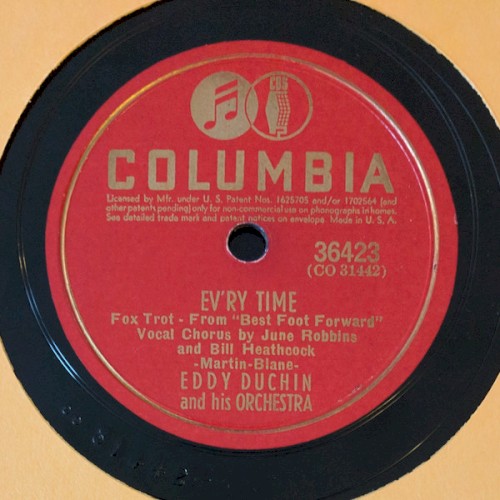 Ev'ry Time / This Time the Dream's on Me
