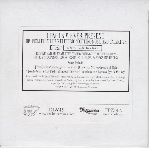 Dr. Picklefeather’s Electric Soothing–Music and Calmative