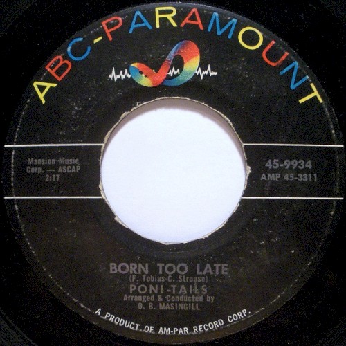 Born Too Late / Come On Joey Dance With Me