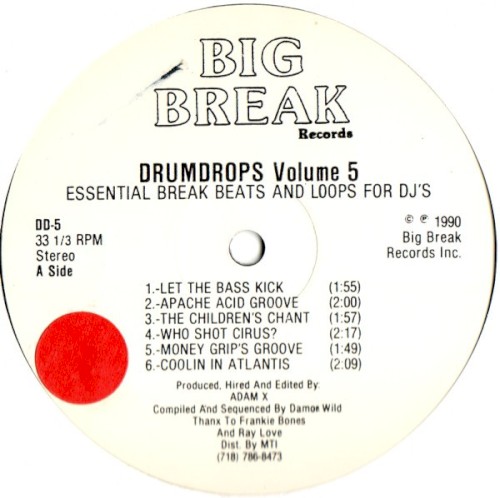 Drumdrops Vol. 5 (Essential Break Beats and Loops for DJ's)