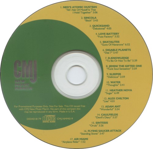 CMJ New Music Monthly, Volume 19: March 1995