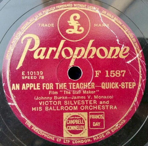 An Apple for the Teacher / Blue Orchids