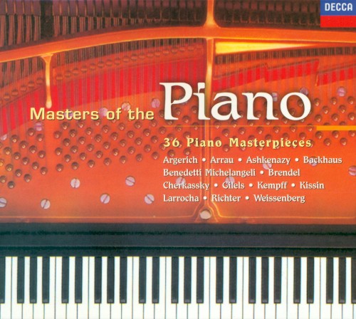 Masters of the Piano: 36 Piano Masterpieces