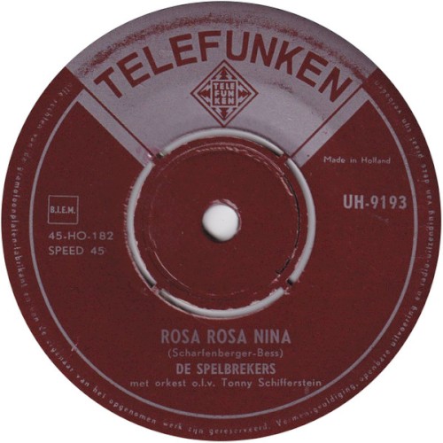 Rosa Rosa Nina / In het dal van de Taag