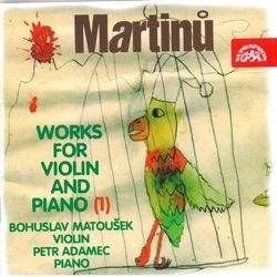 Works for Violin and Piano I