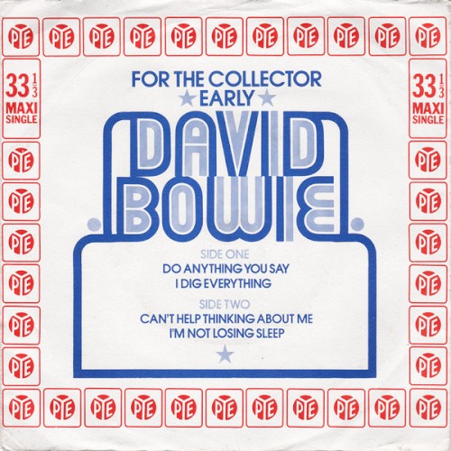 For the Collector Early David Bowie
