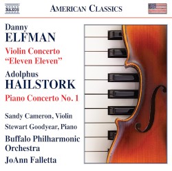 Danny Elfman: Violin Concerto "Eleven Eleven" / Adolphus Hailstork: Piano Concerto no. 1
