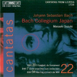 Cantatas, Volume 22