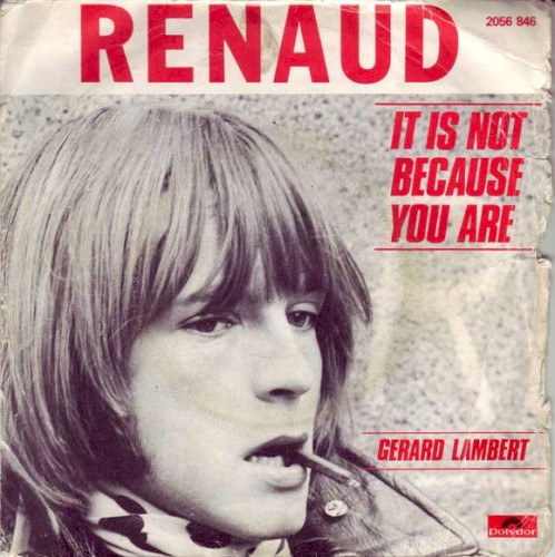 It Is Not Because You Are