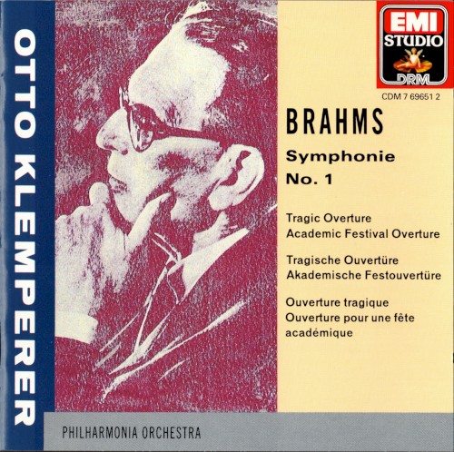 Symphonie no. 1 / Tragic Overture / Academic Festival Overture