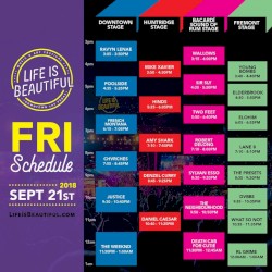2018-08-21: Life Is Beautiful Festival, Las Vegas, NV, USA