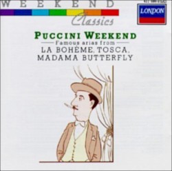 Puccini Weekend: Famour Arias from La bohème, Tosca, Madama Butterfly