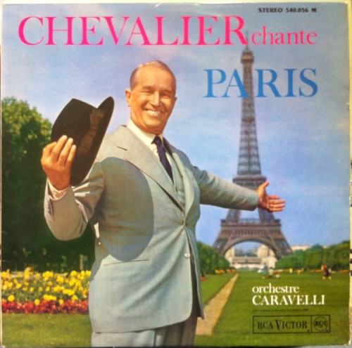 Chevalier chante Paris