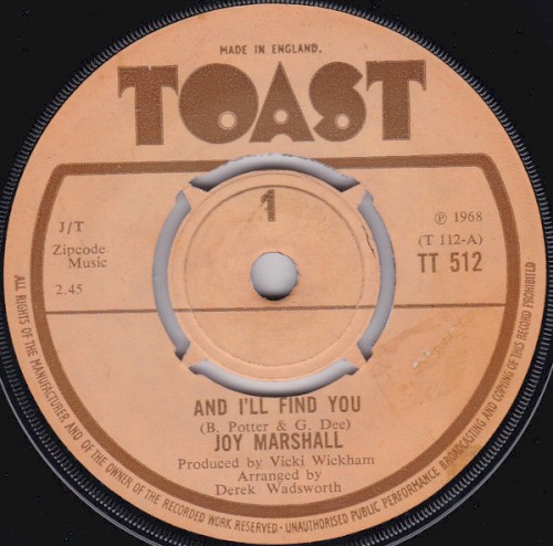 And I’ll Find You / I’m So Glad You’re Back