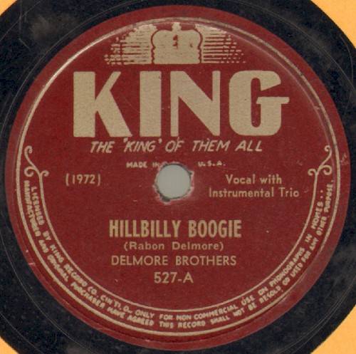 Hillbilly Boogie / I'm Sorry I Caused You to Cry