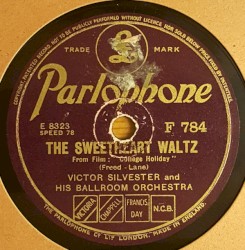 The Sweetheart Waltz / September in the Rain