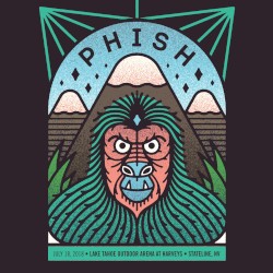 2018‐07‐18: Lake Tahoe Outdoor Arena at Harveys, Stateline, NV, USA