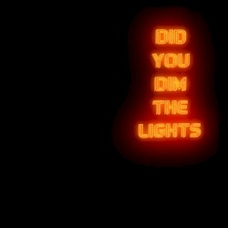 Did You Dim The Lights