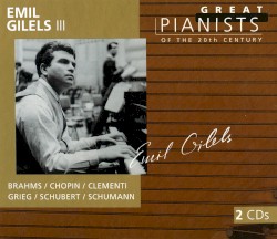 Great Pianists of the 20th Century, Volume 36: Emil Gilels III