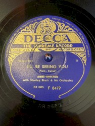 I'll Be Seeing You / The Echo of a Serenade