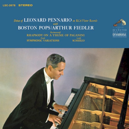 Debut Of Leonard Pennario On RCA Victor Records With Boston Pops/Arthur Fiedler