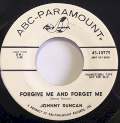 Forgive Me and Forget Me