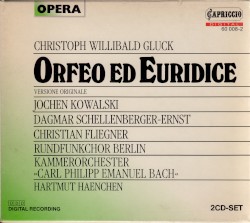 Orfeo ed Euridice (1988 Berlin studio cast)