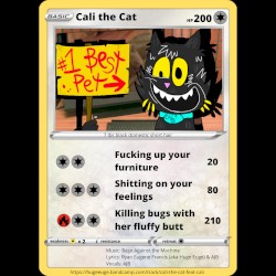Cali the Cat (Cats on Parade)