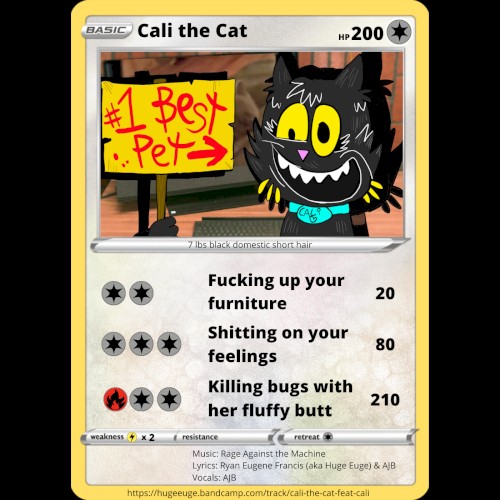 Cali the Cat (Cats on Parade)