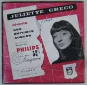 Juliette Gréco chante ses derniers succès