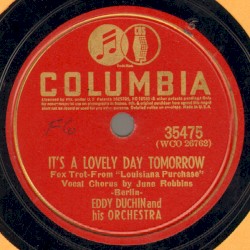 It's a Lovely Day Tomorrow / You're Lonely and I'm Lonely