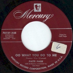 Oo What You Do to Me / Now That I’m in Love