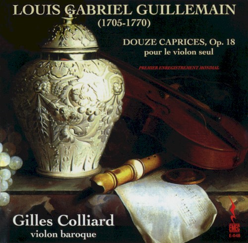 Douze caprices pour le violon seul, op. 18