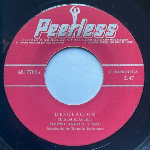 Desolación / Son de la mariquita