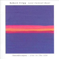 Love Cannot Bear: Soundscapes: Live in the USA